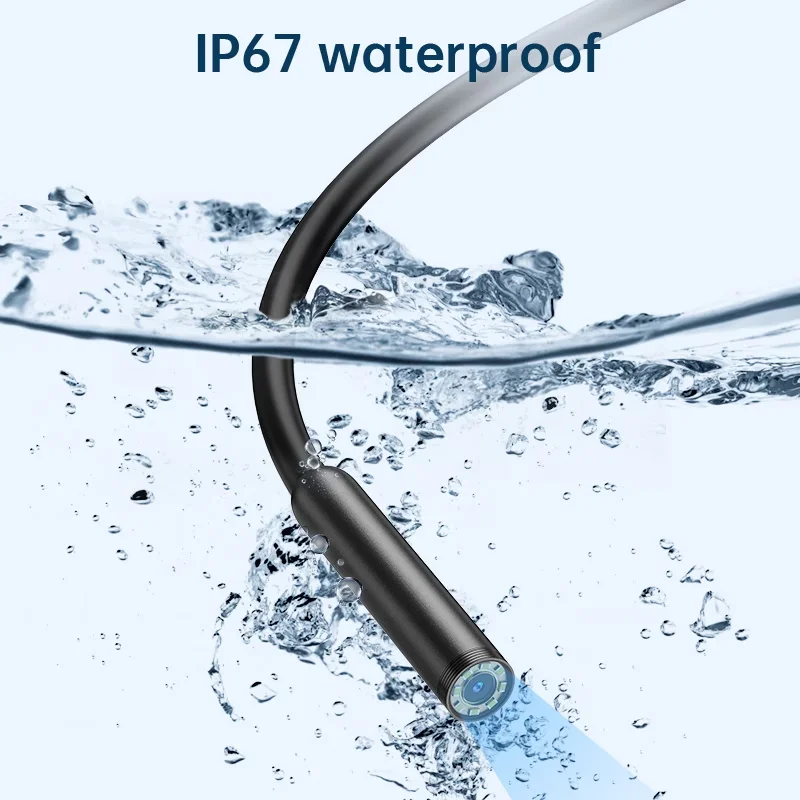 Dual Lens Endoscope, 1920P High-definition Endoscope, for Industrial Sewers, Car Maintenance, Birthday Gifts image 4
