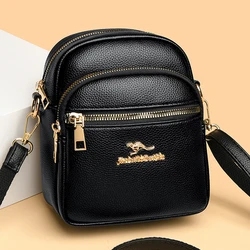 High Quality Leather Ladies Shell Bag Purses Luxury Designer Shoulder Crossbody Bags for Women Fashion Trend Phone Shoulder Bags