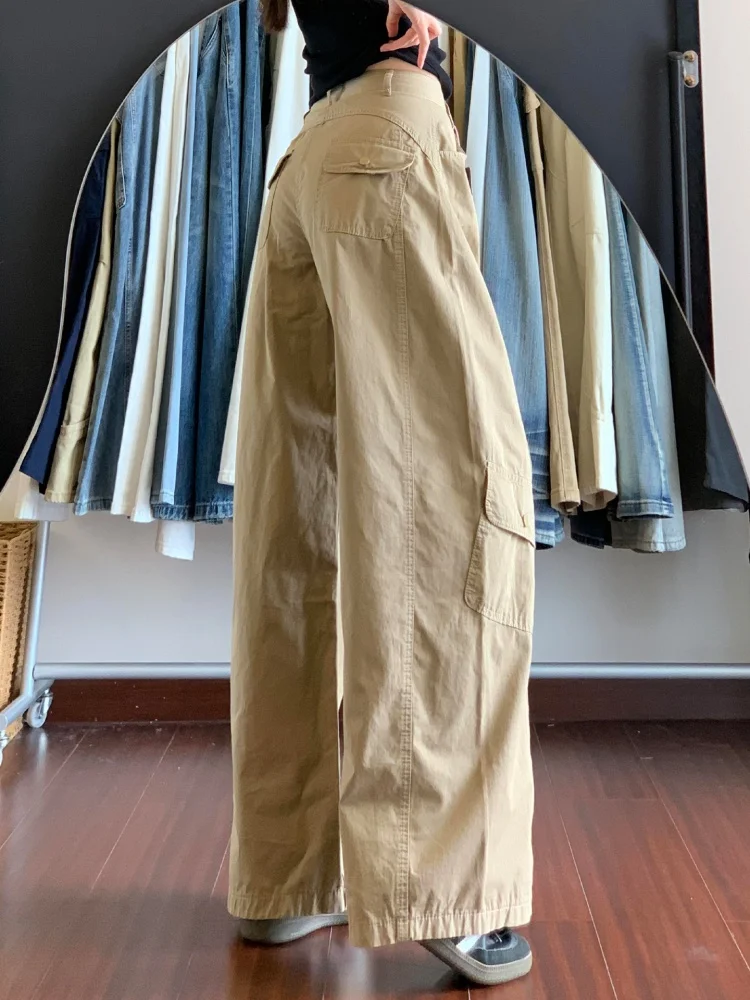 plus Size Vintage American Sle Fce Lined Thi Workwear Denim Jeans Women's Autumn Winter High Waist Slim Straight Leg T...