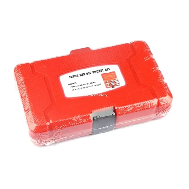 12Pcs Zoll Bit Sockel Set Allen Schlüssel Sockel Bit H5-22 Ratsche Sockel Dropship