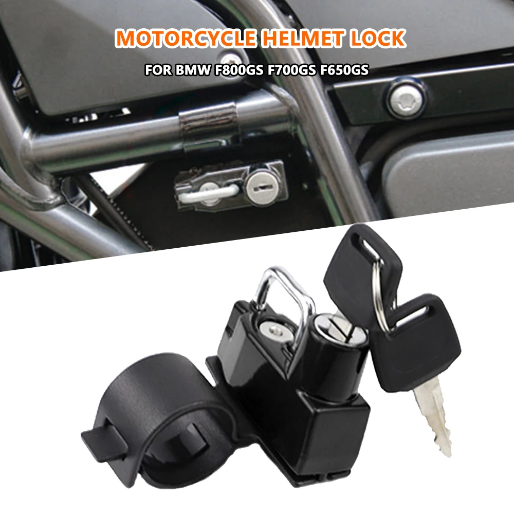 

Fit For BMW F800GS F750GS F650GS All Year F 800 GS F 750 GS F 650 GS Motorcycle Helmet Lock Bloqueo Anti-theft With 2 Keys