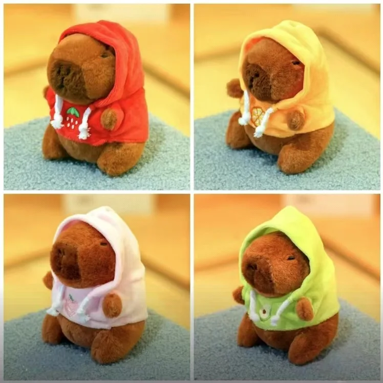 GXGM Peluche De Capibara Con Alas De Miel – Muñeco Interactivo Con Movimiento De Alas Al Tirar De La Cuerda, Regalo Suave Y Original