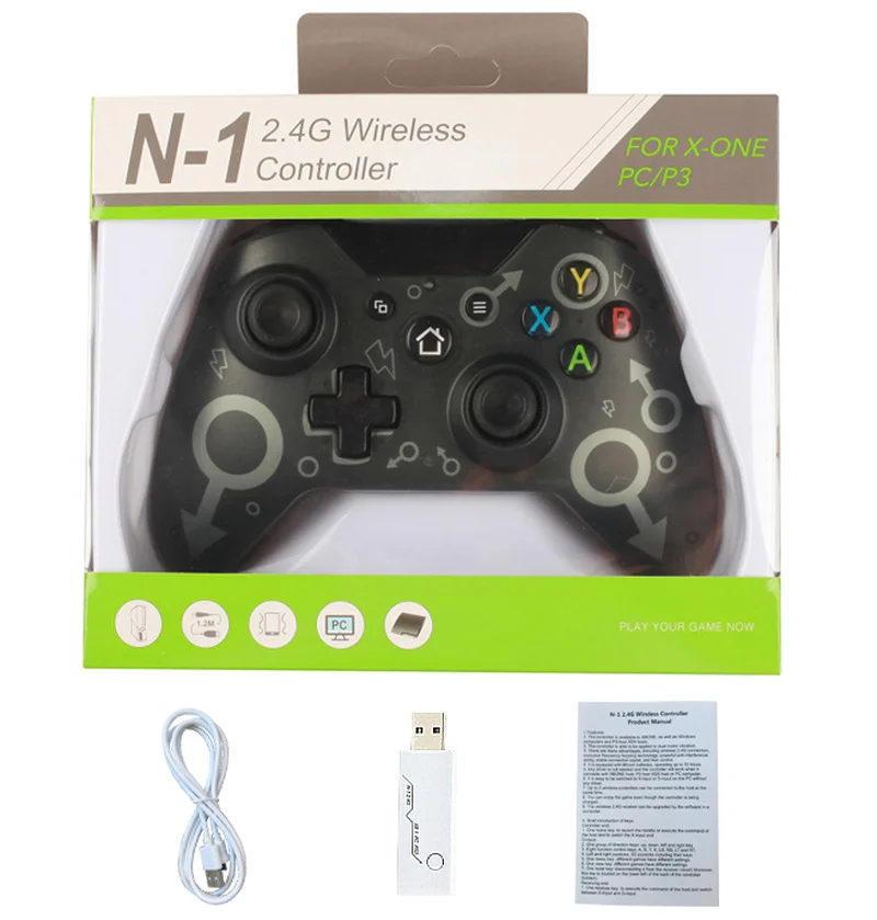 Xbox one/Series s xコンソールコントローラー,ps3 xsx用の2.4g