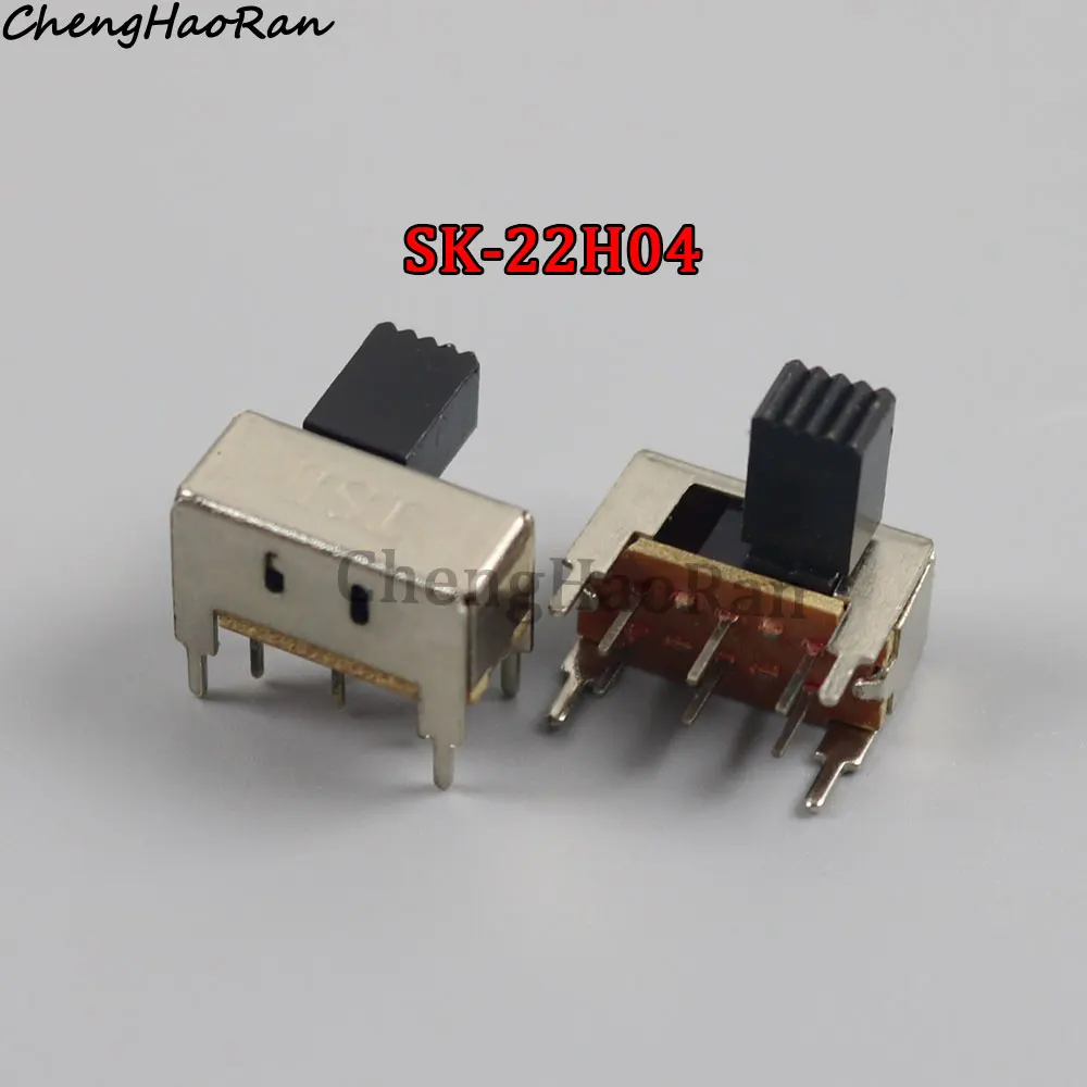 Тумблер, 2 шт., однорядный и двухрядный ползунковый переключатель, микродвижение, прямая вставка, горизонтальная раздвижная вторая передача, третья/секундная