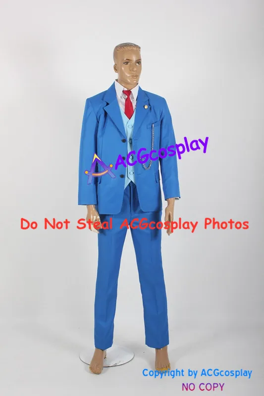 Phoenix Wright Ace Attorney Dual Destinies Phoenix Wright Cosplay Costume acgcosplay costume