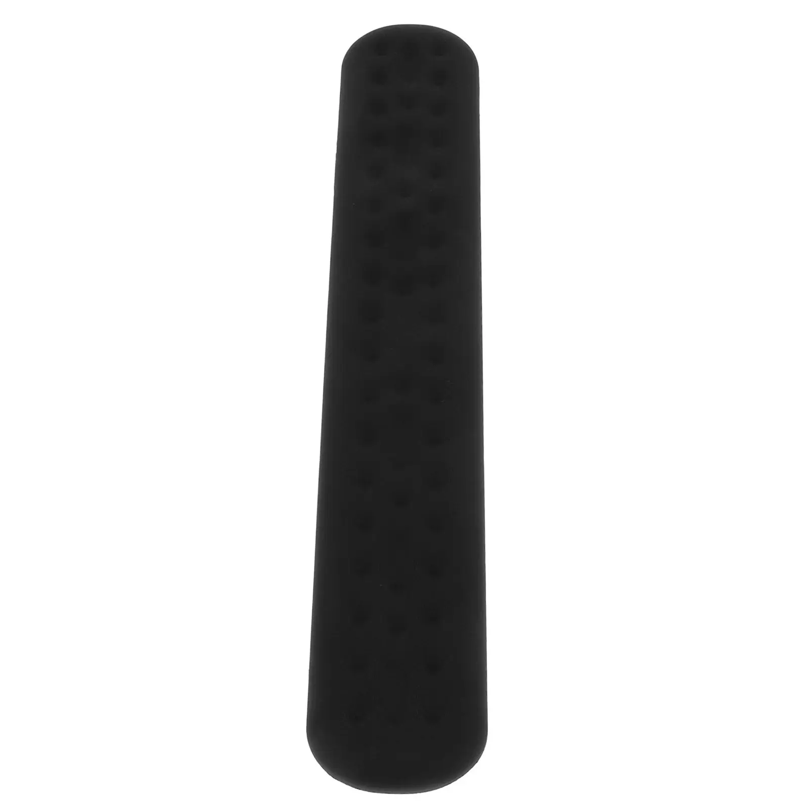 

Подставка для запястий из пены с эффектом памяти для клавиатуры, медленно восстанавливающая форму, эргономичная опора для офиса и дома, для длительных сессий набора текста, настольный упор для рук, черная