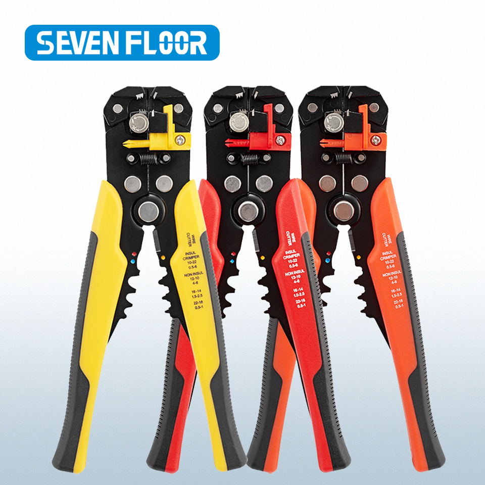  Wire Stripper Tools Multitool Pliers  Automatic 5 In1 Stripping Cutter Crimping Cable Wire Electrician Repair Tools 