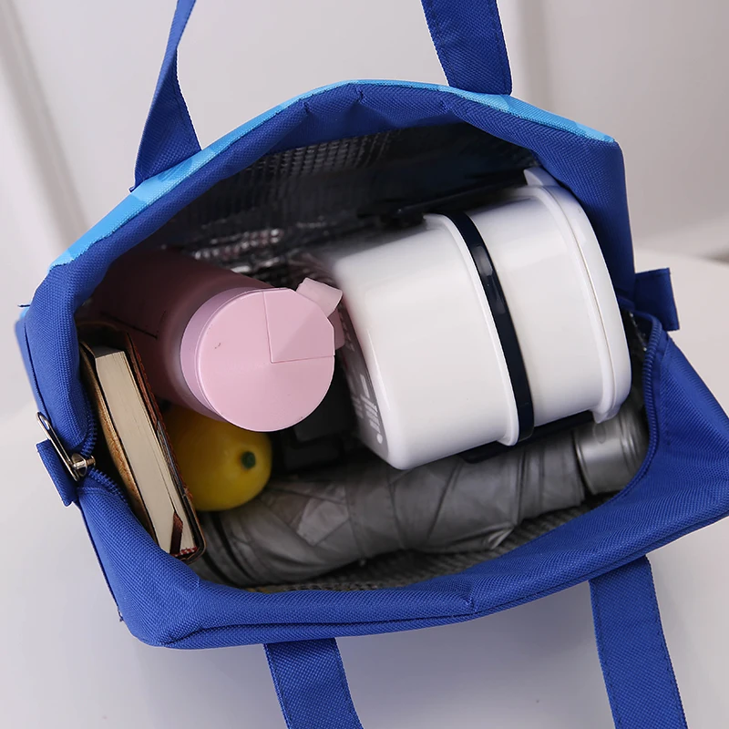 Pokemon Pikachu Cooler Bags Students Portable Zipper Waterproof Thermal Oxford Kids Lunch Box Convenient Tote Food Bags