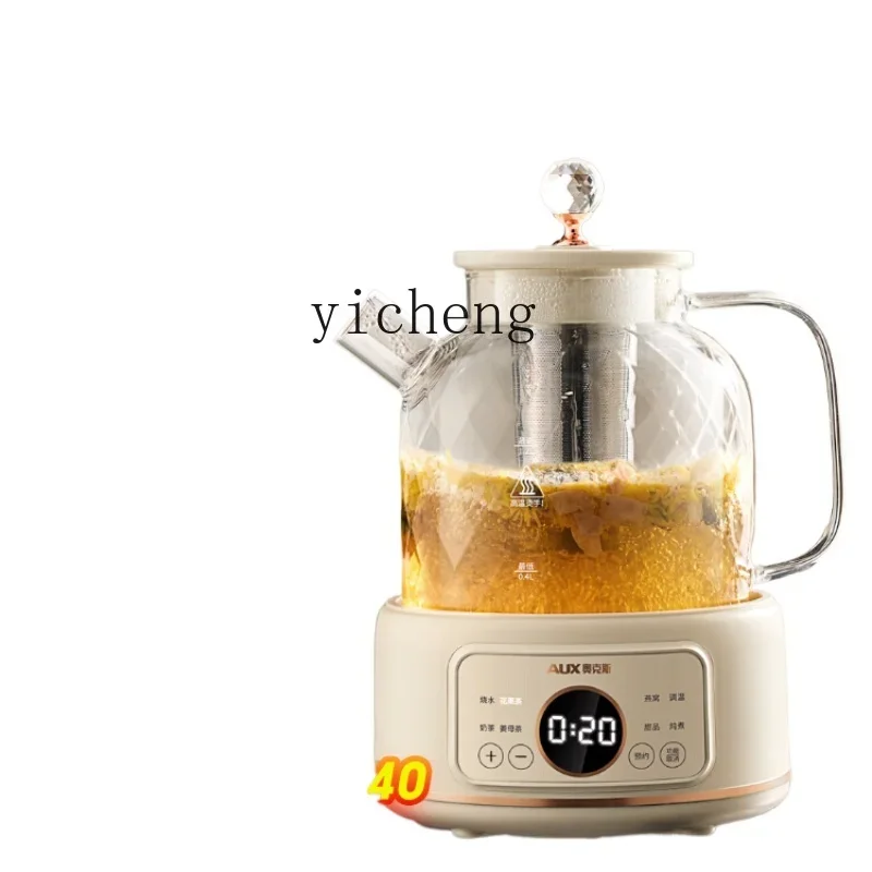 

Tqh Full Glass Health Pot Household Multi-Functional Tea Cooker Office Kettle Scented Tea