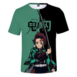 Kids T Shirt Demon Slayer 3d Print Summer Boys T-Shirts Kids Tees Animation T-shirt For Boys Girls Children Clothing Summer Tops