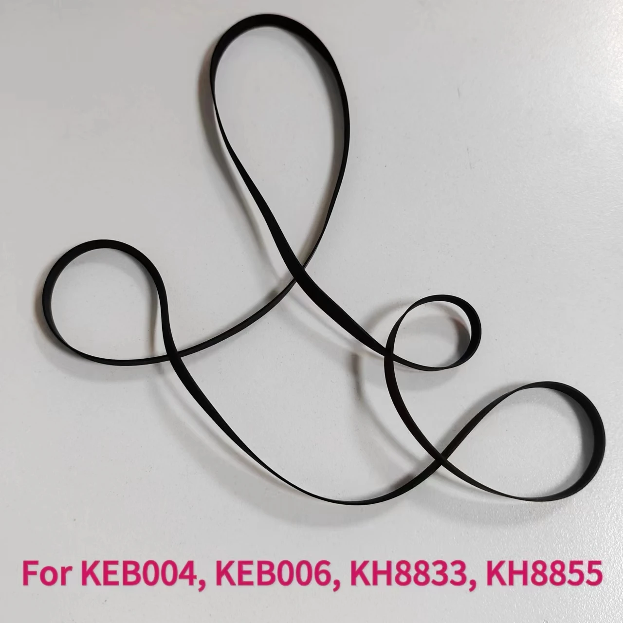 For Pioneer KEB004, KEB006, KH8833, KH8855 Turntable Drive Belt Record Player Black Belt Repair