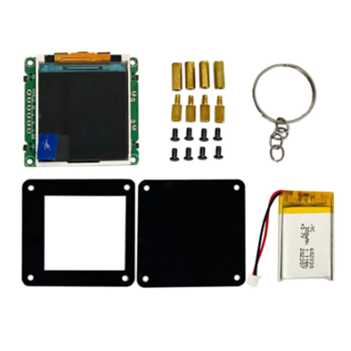 ESP32 C3 เดสก์ท็อปเครื่องประดับขนาดเล็ก 1.44 นิ้วจอแสดงผล LCD พกพา Mini TV แบบพกพาจี้ Lvgl Spaceman St7735 SPI หน้าจอ