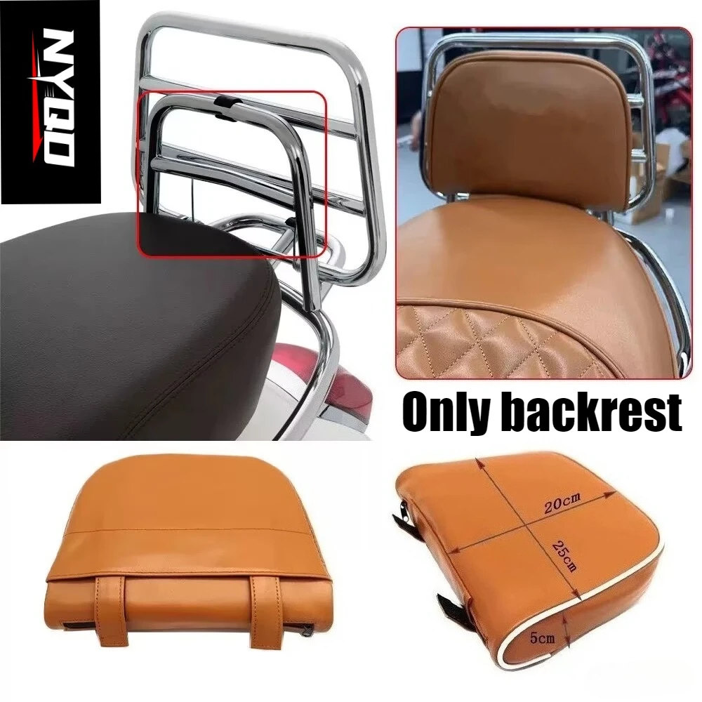 

For Primavera Sprint 150 Motorcycle Passenger Backrest GTS300 GTV 6-day Quick Release Backrest Aaccessories