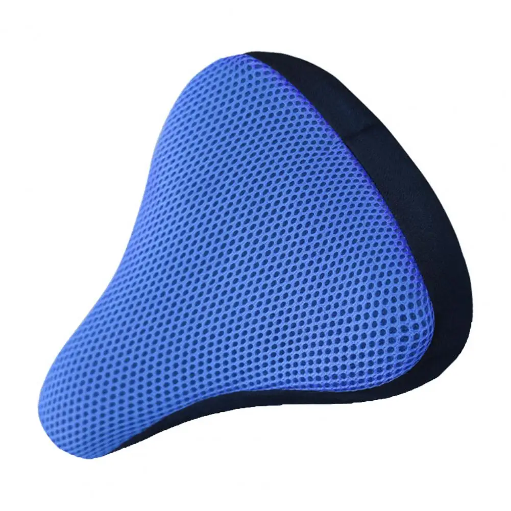 Bike Saddle Cover Honeycomb Design Bike Seat Cover Lightweight Full Wrap  Comfy High Strength Bike Cushion Cover