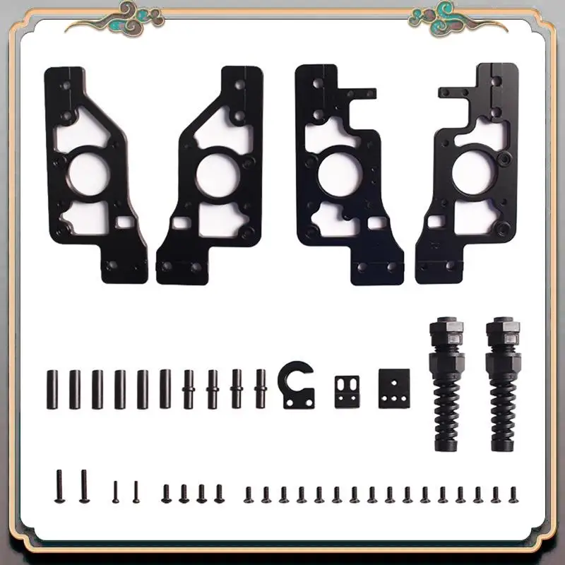 

A46M-3D аксессуары для принтеров с ЧПУ из алюминиевого сплава AB комплект сидений двигателя с полым снижением веса подходит для VORON 2.4 R2
