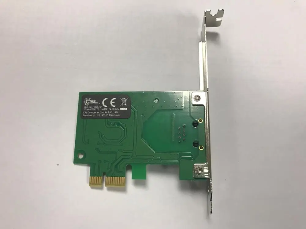 Offre spéciale 10/100 Mbps PCi Express vers Port Rj45 carte d'interface réseau à puce Realtek 8211E