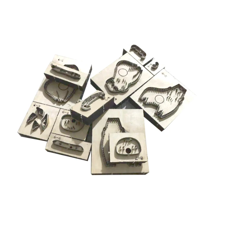 Handmade leather knife mold DIY hand knife mold laser knife mold custom lovers calf hanging knife mold