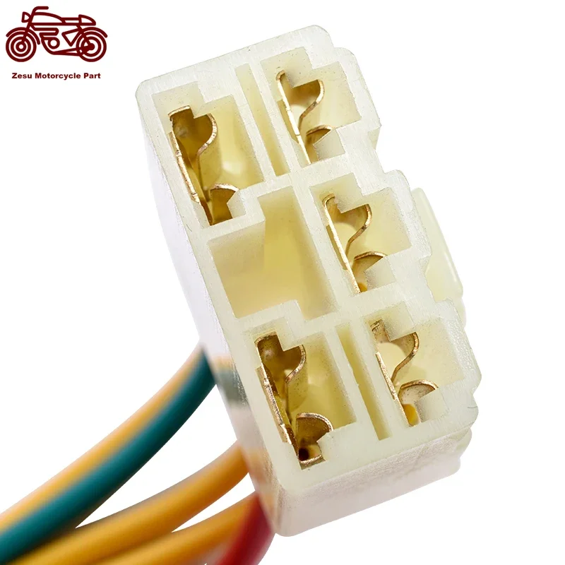 

Motorcycle Accessories Regulated Voltage Regulator Rectifier Plug Connector For Honda CB400 CBR250 CBR19 CBR22 JADE HORNET CB-1