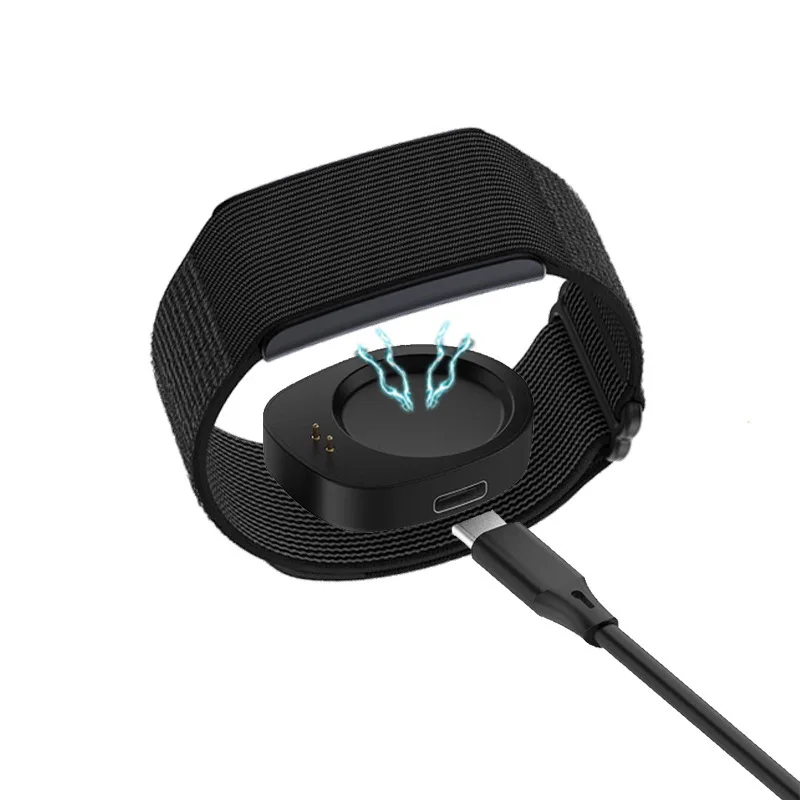 Carregador para amazfit balance a2286/balance 2 a2429/t-rex 3 relógio inteligente berço de carregamento doca suporte cabo carregador de cabo magnético