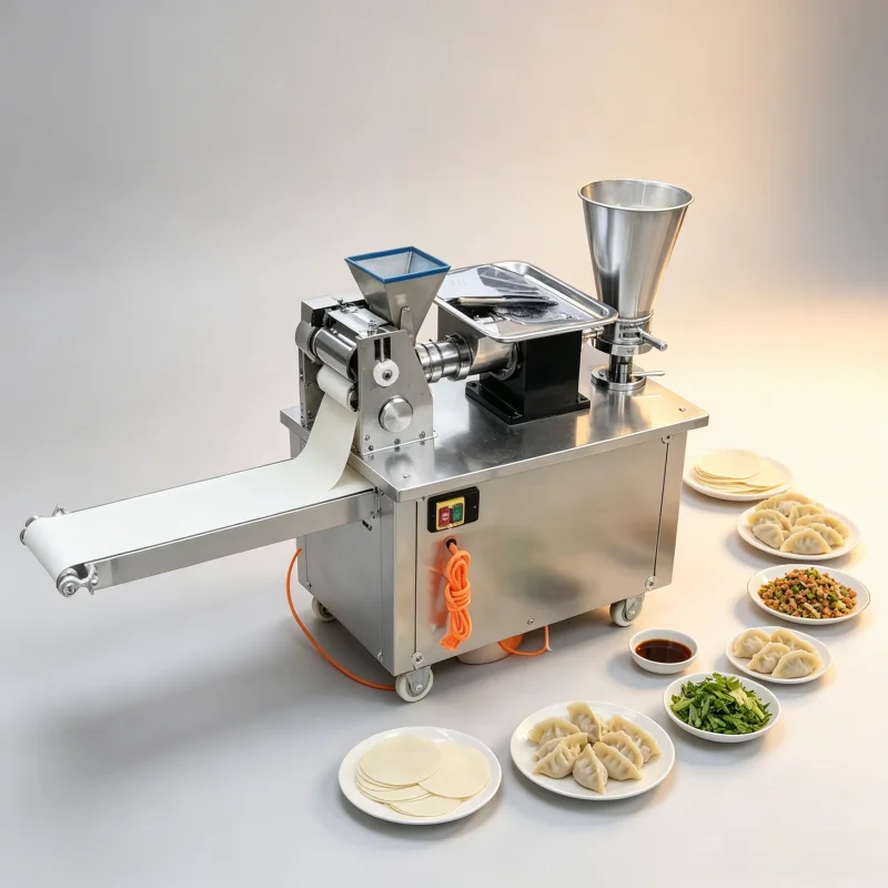 Factory Price Automatic Dumpling Making Machine 500-4800PCS/H Multifunctional Ravioli Samosa Empanada Spring Roll Maker Low Nois