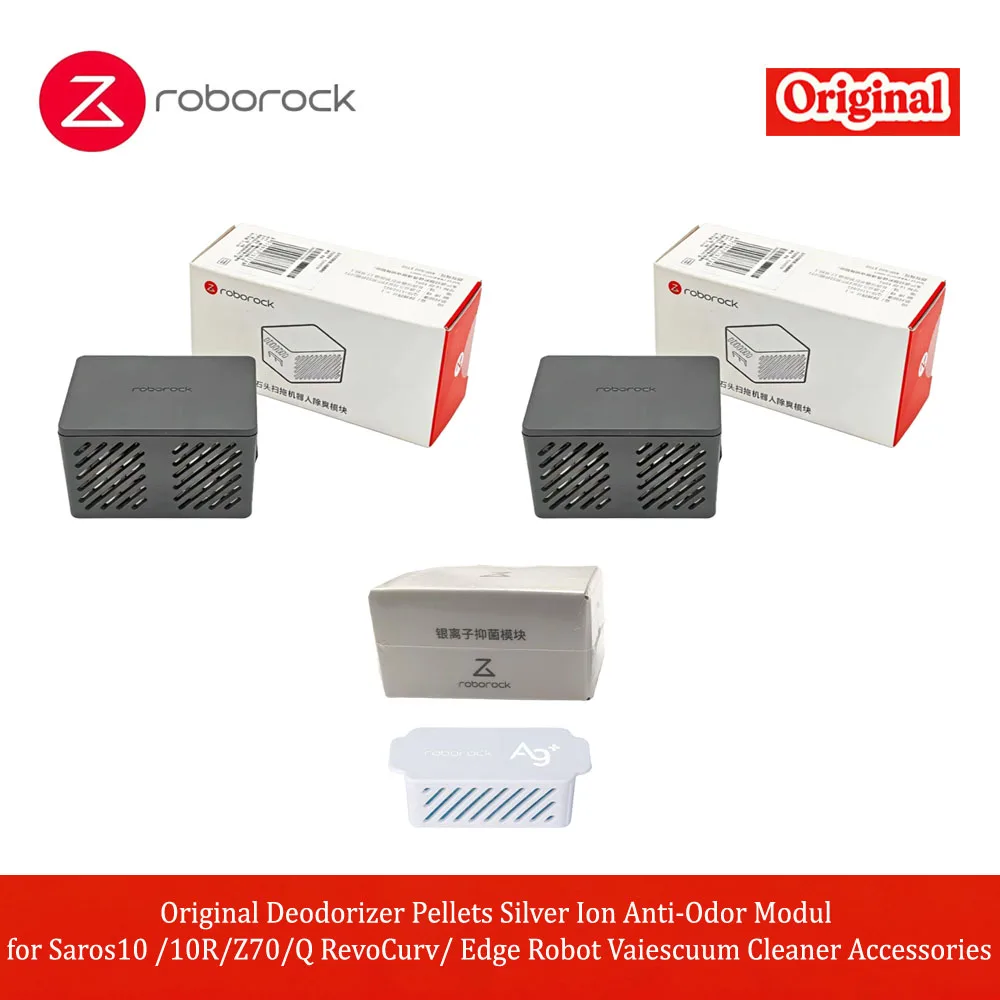 Deodorizer Pellets Silver Ion Anti-Odor Module For Roborock QRevo Curv/Edge,Saros 10, Saros 10R, Saros Z70 Robot Vacuum Cleaner