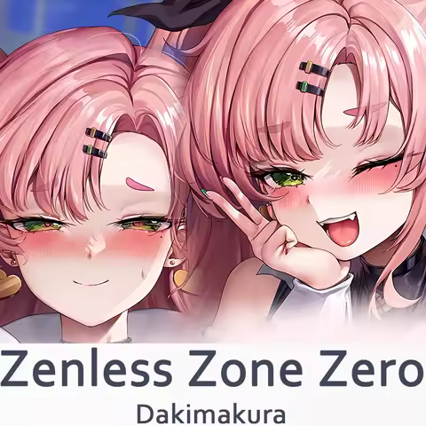 Zenless Zone Zero Jane Dakimakura 2WAY Hugging Body Pillow Case Anime Pillow Cushion Cover