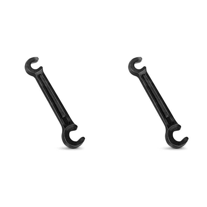 2X Double Ended Valve Wheel Wrench Cast Steel Hand Valve Wheels Wrench 10Inch Opening Closing Tool (11/16Inch And 1Inch)-A27I