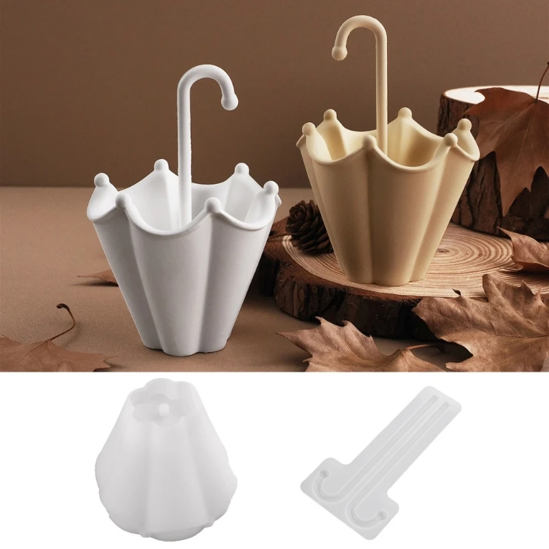  Silicone Mould Set To Designs Beautiful Cement Flower Pots And Charm Umbrella Organizers