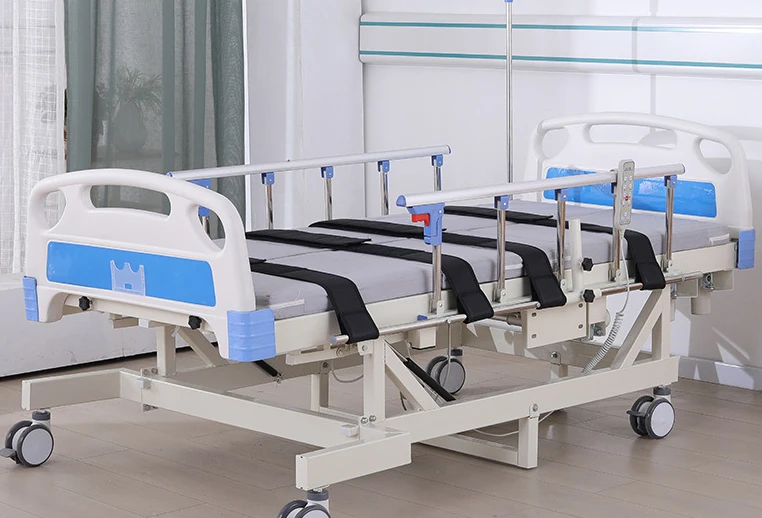 standing bed paralyzed patient care back lifting adult kids rehabilitation  electric hospital bed