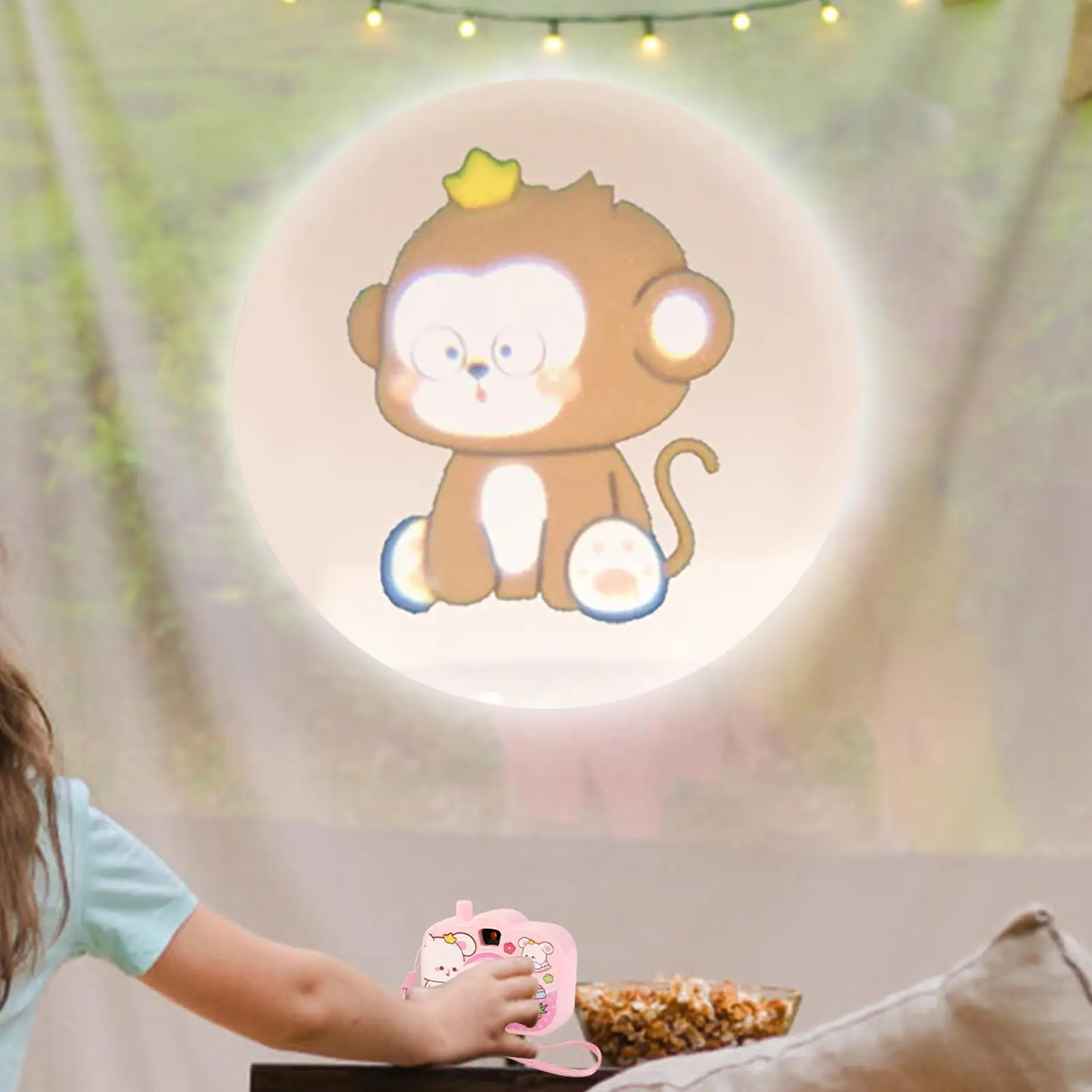 Kids Projector Camera Animal Image Small Projector Educational Projector Toys Portable Early childhood intellectual education
