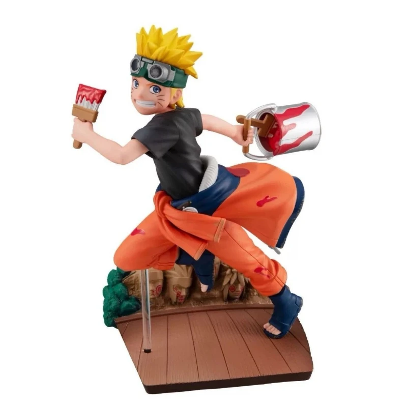 

Genuine MegaHouse G.E.M Run Naruto Uzumaki Naruto Normal Edition Model Ornament