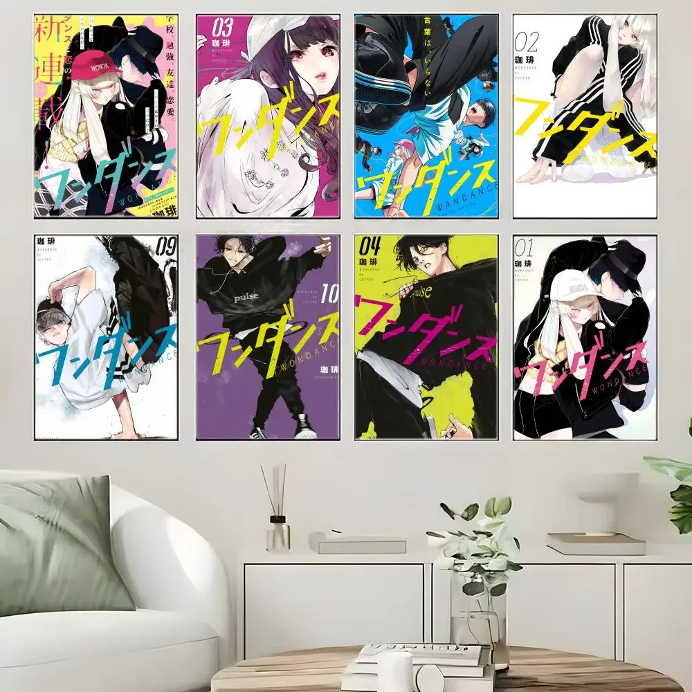 Animes W-WONDANCEs Poster Crease Free Waterproof Durable All Space Wall Decor