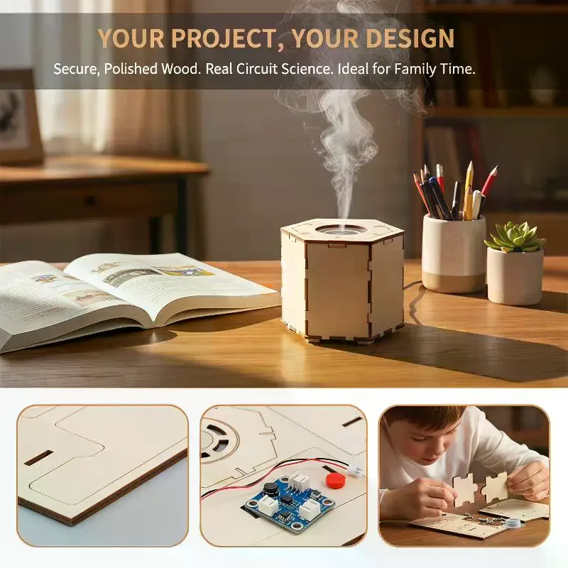 Hands-on Humidifier Model Maker Kit for School Science Education Projects