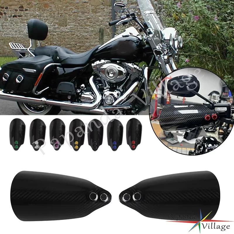 Low Profile Motorcycle Hand Guard Handle Protector For Harley Touring Road King FLHR FLHRC FLHRSE FLHRSE 5  FLHRSE 4 2008-2016