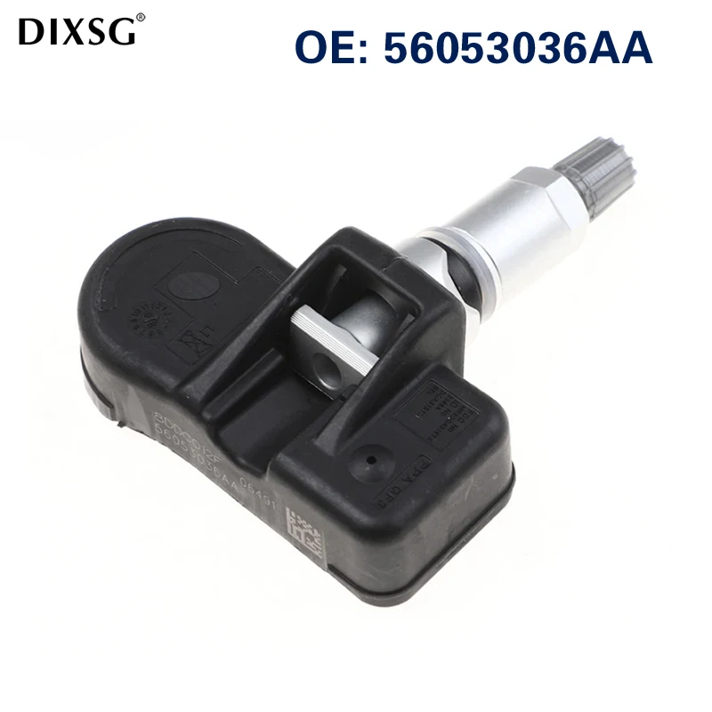 Sensor de presión de neumáticos TPMS, 4 piezas, 56053036AA, para Dodge Nitro, Brooklyn, Durango, RAM 1500, Jeep Wrangler, Liberty, Grand Cherokee