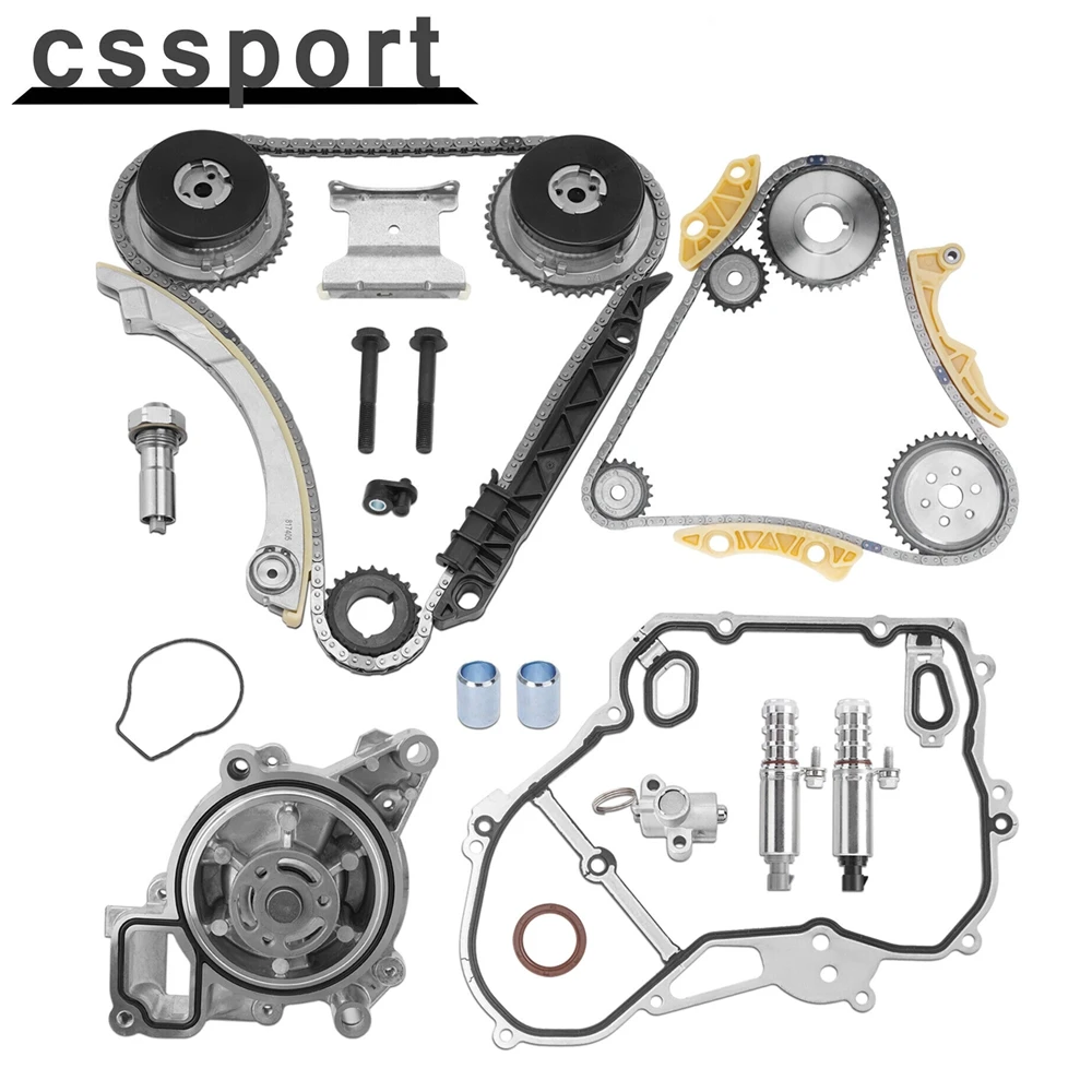 

Timing Chain Kit with Water Pump For Chevy GMC Pontiac Buick Equinox 2.2L 2.4L