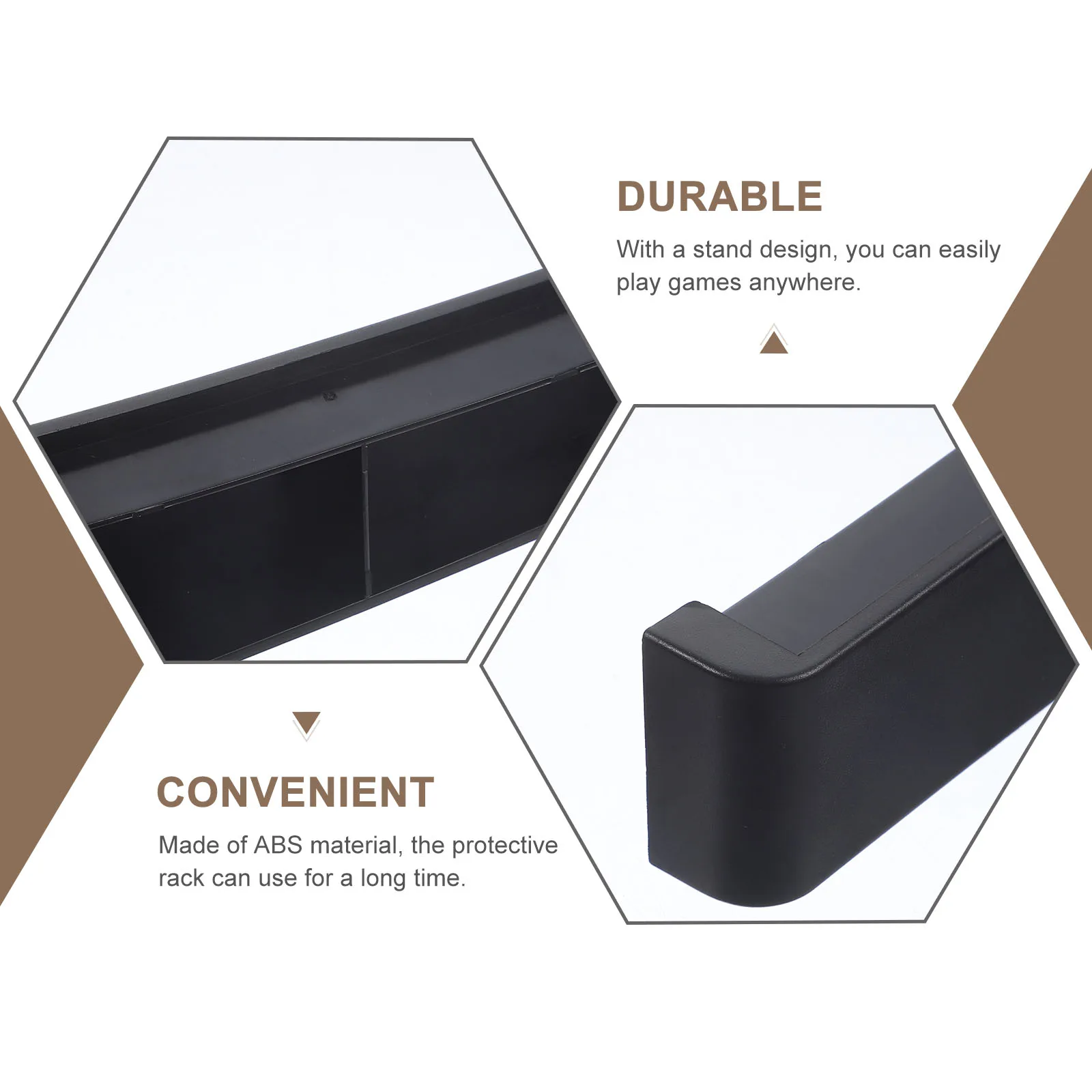 

Storage Horizontal St ABS Material Easy Installation Long Use Desk Game Game St Horizontal Console Base