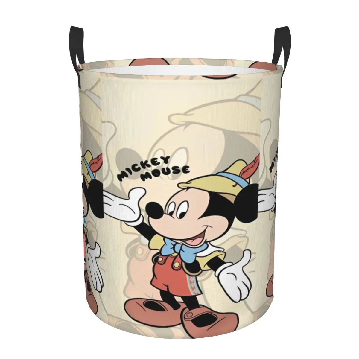 Mickey Mouse Baby Toy Baskets Bins Kawaii Organizer Storage Bin For Play Room