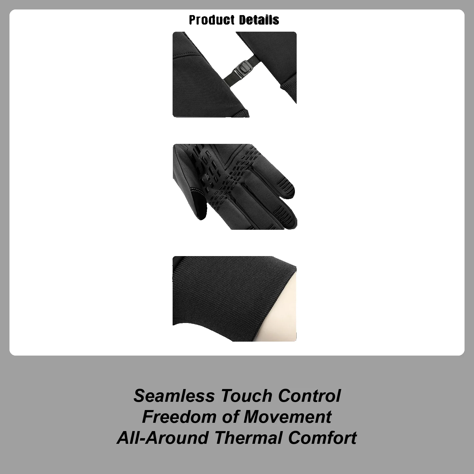 

USB Heated Gloves Plug-in Cold Weather Winter USB Heating Gloves Screen Touch For Skiing Cycling Hiking Commuting Men Women