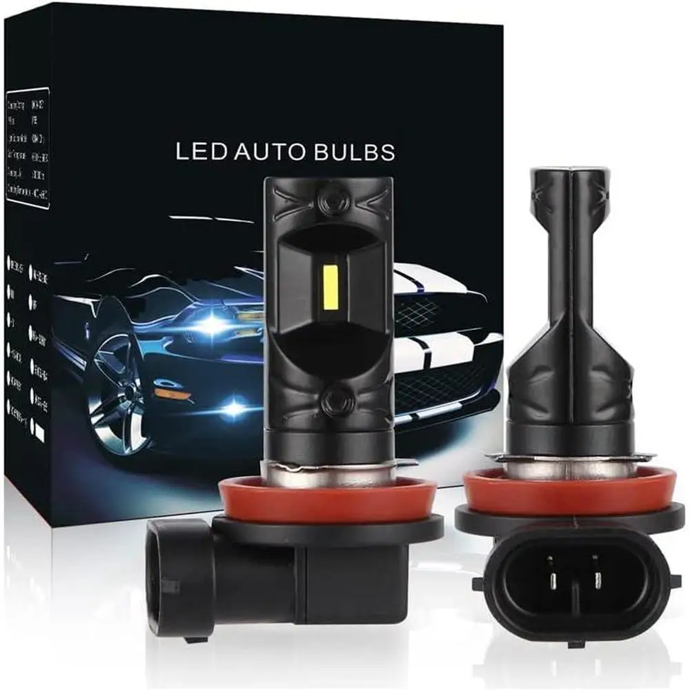

2pcs 12-24V 40W LED Fog Light Bulbs H11/9005/9006/5202/H4/H1/880 Universal For H1 H4 H7 H11 9005 9006 880 bulb ﻿