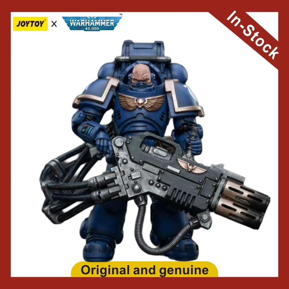 In Stock Original JOYTOY Warhammer 40000 Ultramarines Primaris Eradicator 2 Anime Model Toy Gift Collection Ornaments