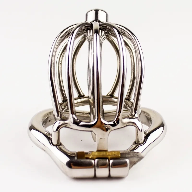 Chastity Cage Stealth Lock Penis Cage With Urethral Catheter Stainless Steel Male Chastity Device Sex Toy For Men BDSM Cock Ring