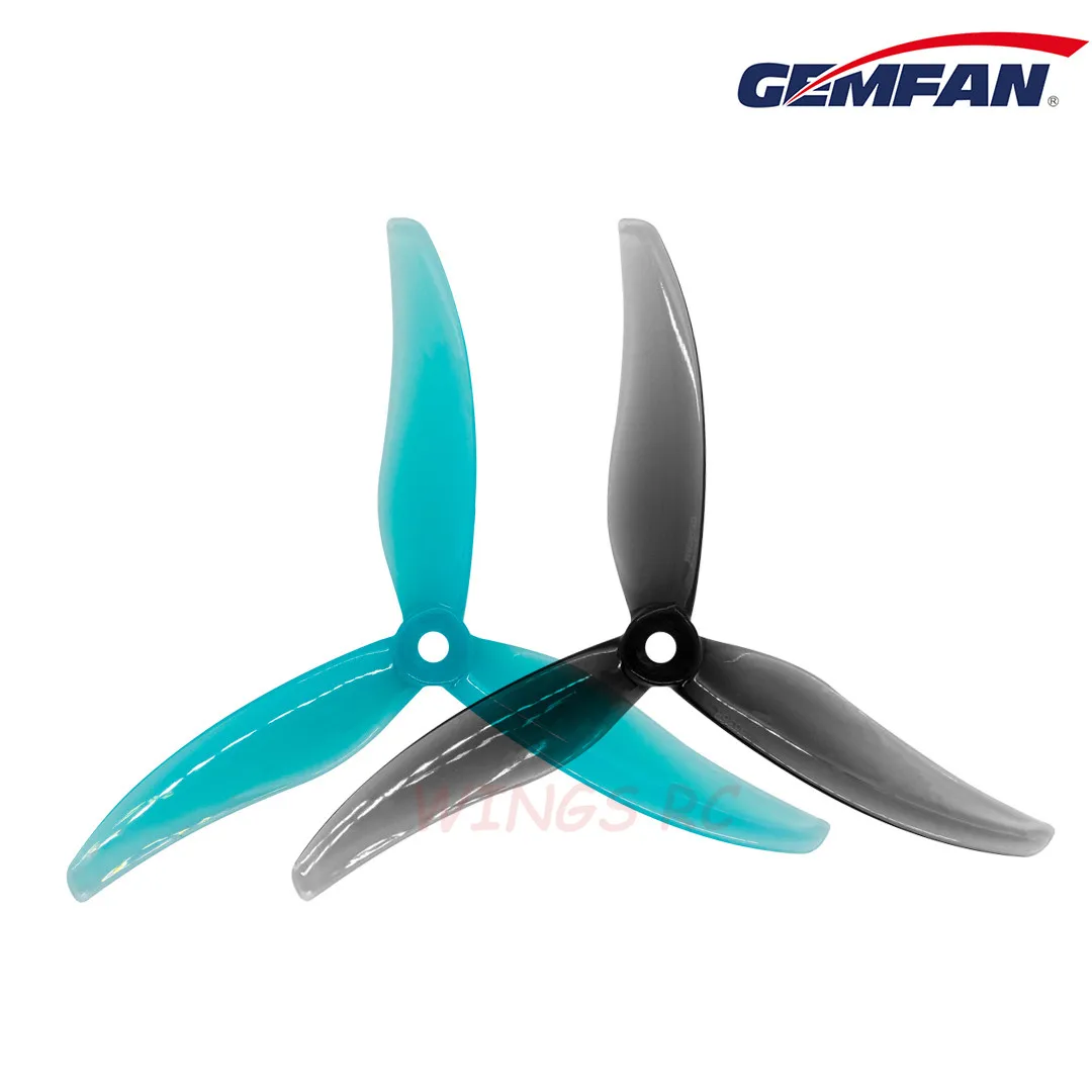 24pcs/12pairs Gemfan Hurricane 5536 5.5X3.6X3 3-Blade PC Propeller for RC FPV 5.5inch Freestyle Drones DIY Parts