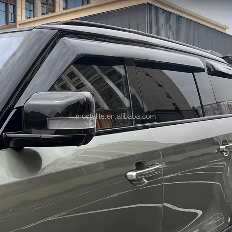 

2025 New Design 4 Pack Window Visor Rain Shield Deflector For Rox 01 Accessories