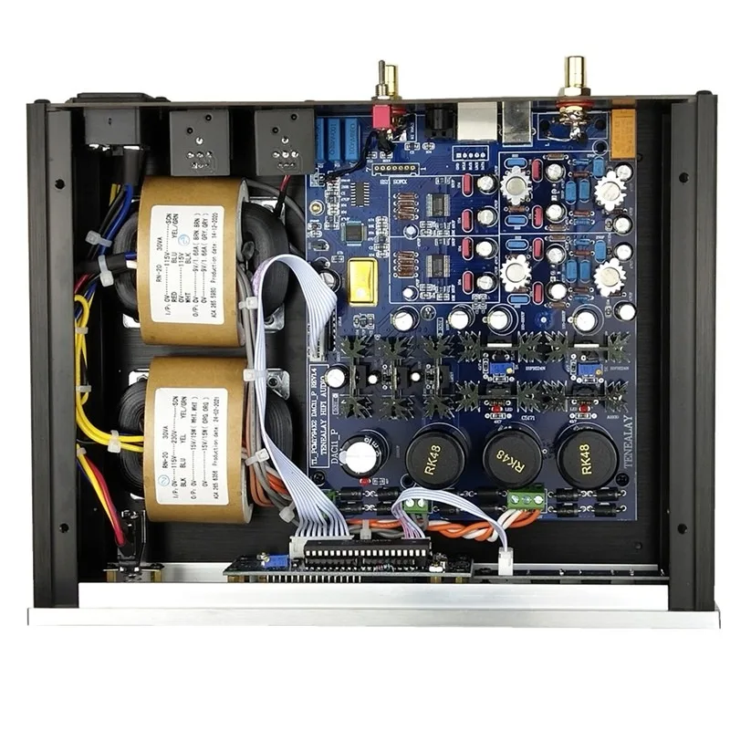 For Dual Core PCM1794 DAC HIFI Audio Decoder Coaxial Fiber USB IIS