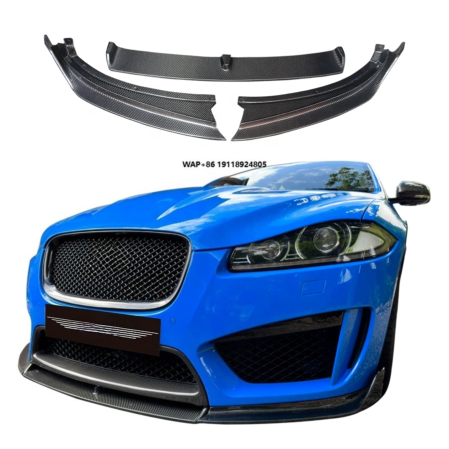 

New for XFR-S Body Kit with Carbon Fiber Front Lip Bumper Chin Spoilers Splitters