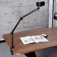 VIJIM LS08 Desktop Streaming Flexible Arm Extension Pole Stick Bracket Broadcast Boom Arm Desk Lights Stick Removable Ballhead