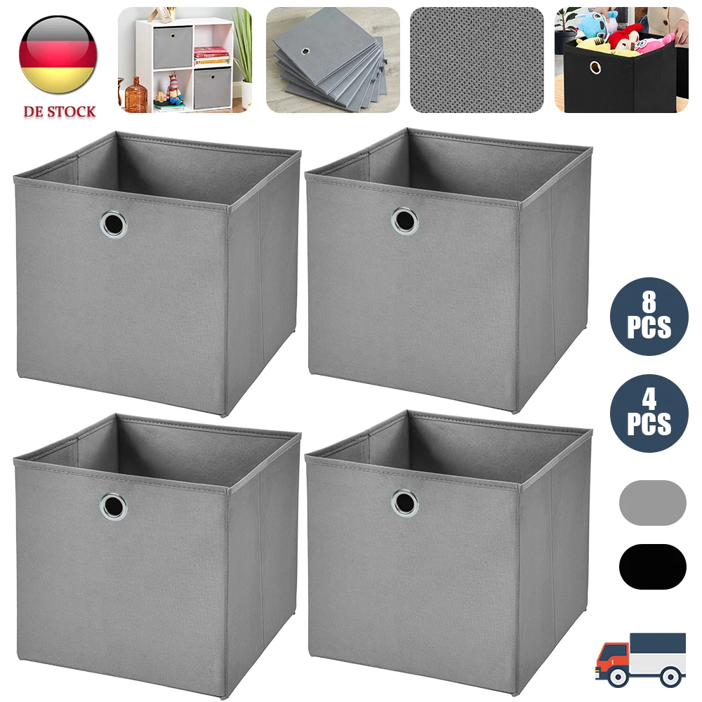 Zusammenklappbare Aufbewahrungsbox, Kleiderschrank, Aufbewahrungsorganisator für Kleidung, Unterwäsche, Socken, Spielzeug, Kosmetik, Kleinigkeiten – Detail 1