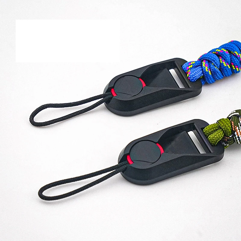 สายคล้องข้อมือแบบถอดเร็วสำหรับกล้อง DSLR ป้องกันการสูญหาย ใช้กลางแจ้ง สายคล้องข้อมือแบบถักกว้างพิเศษ พร้อมหัวเข็มขัด PE