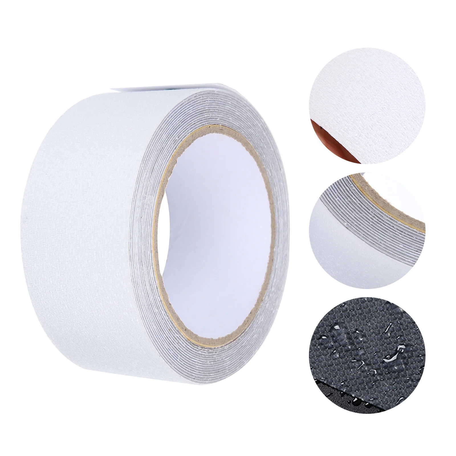 1 rolo de borracha transparente antiderrapante aderência fita antiderrapante piso adesivo para escadas ao ar livre indoor segurança em passos de madeira